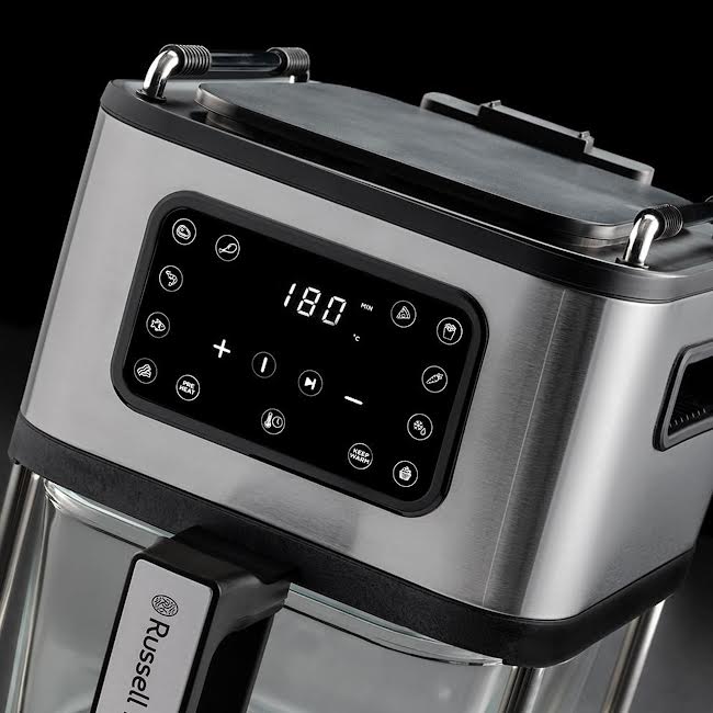 Russell Hobbs 4.6Lt Air Fryer & Griller Black & Silver