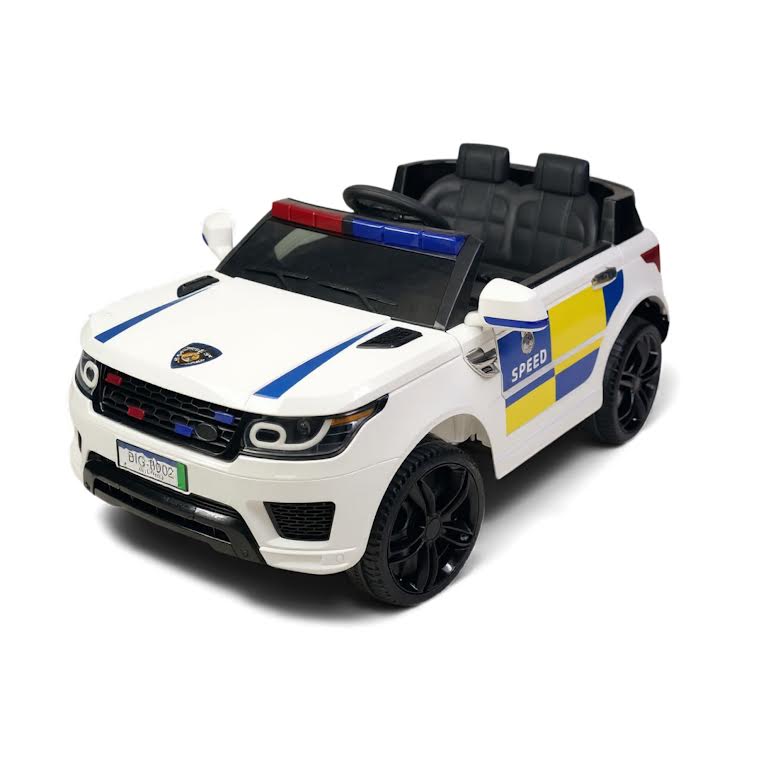 Range Rover style Design Kids Police Car Ride On White