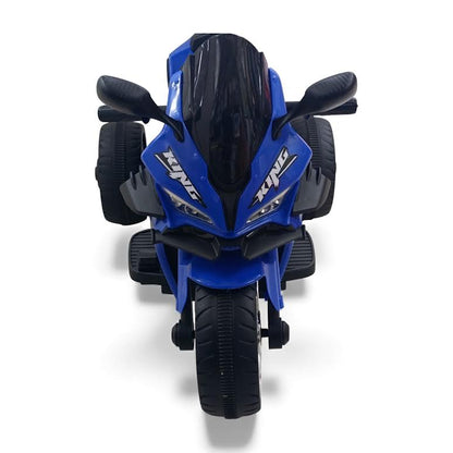 Kids Ride On Motorbike Black & Blue
