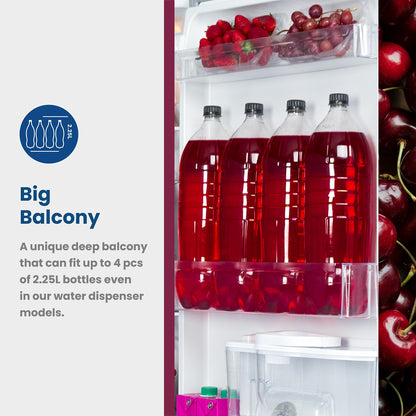 KIC 362LT Grey Fridge - 639GR