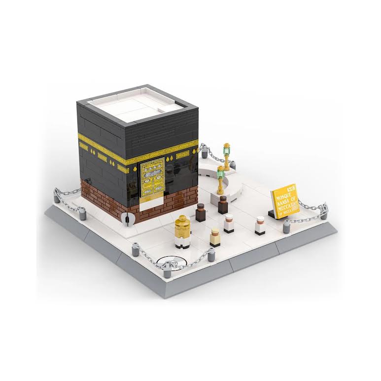 Wange Mosque Kaaba of Mecca 446 Piece Building Block Set
