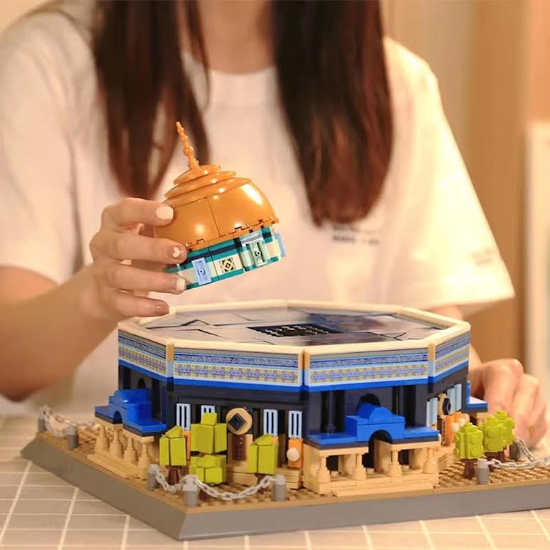Wange Dome of The Rock 983 Piece Building Block Set