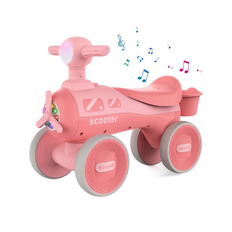 Kids Balance Scooter Pink