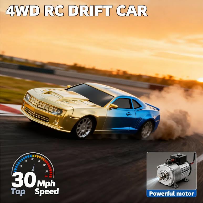 RC Painted Car Model Multicoloured