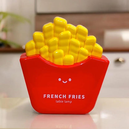 French Fries Table Lamp Red & Yellow
