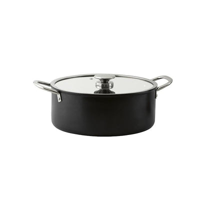 Leydi Mia Derin 26cm Deep Casserole Black