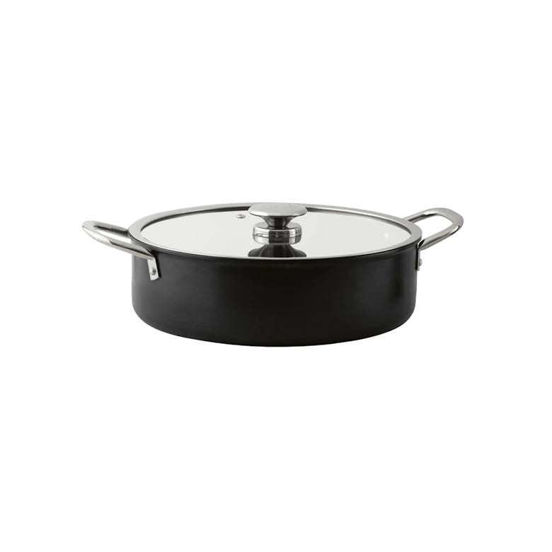 Leydi Mia Kısa 30cm Low Casserole Black