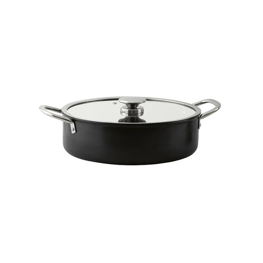 Leydi Mia Kısa 30cm Low Casserole Black