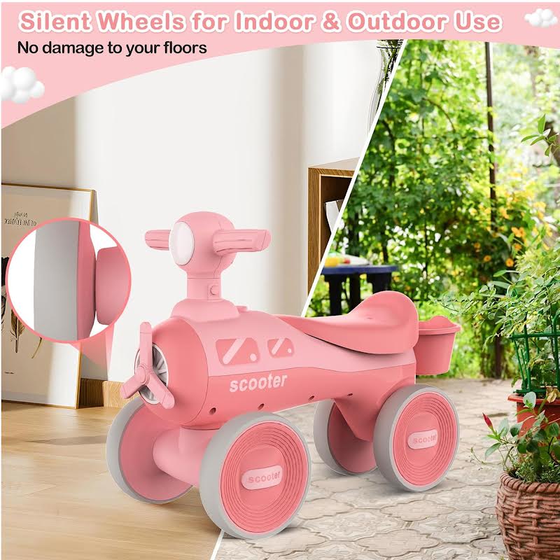 Kids Balance Scooter Pink