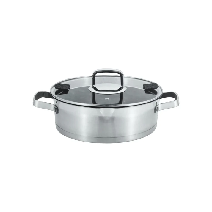 Rolux 4.4Lt Stainless Steel Pot Silver