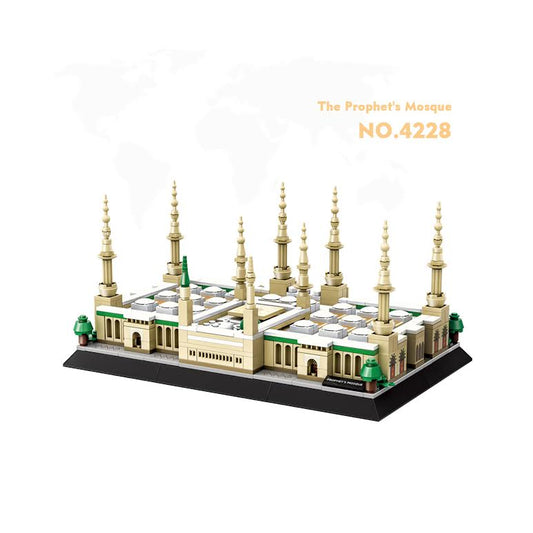Wange Medina Prophet Mosque 594 Piece Building Block Set