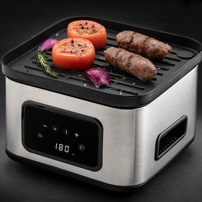 Russell Hobbs 4.6Lt Air Fryer & Griller Black & Silver