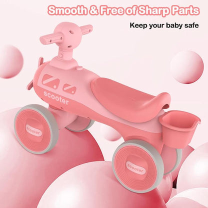 Kids Balance Scooter Pink