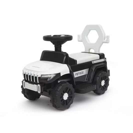 Kids Ride On 4 Wheel Car Black & White