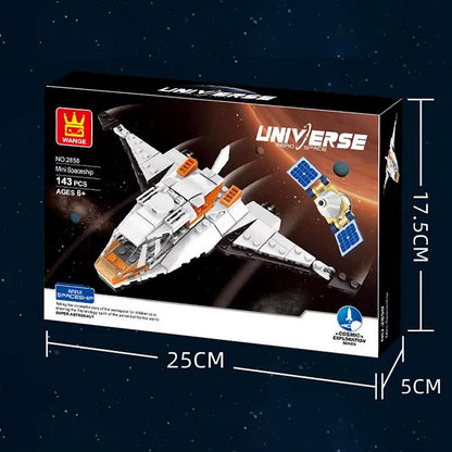 Wange Mini Spaceship 145 Piece Building Block Set