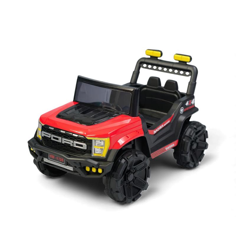 Rechargeable Ford Ranger Baby Car Black & Red