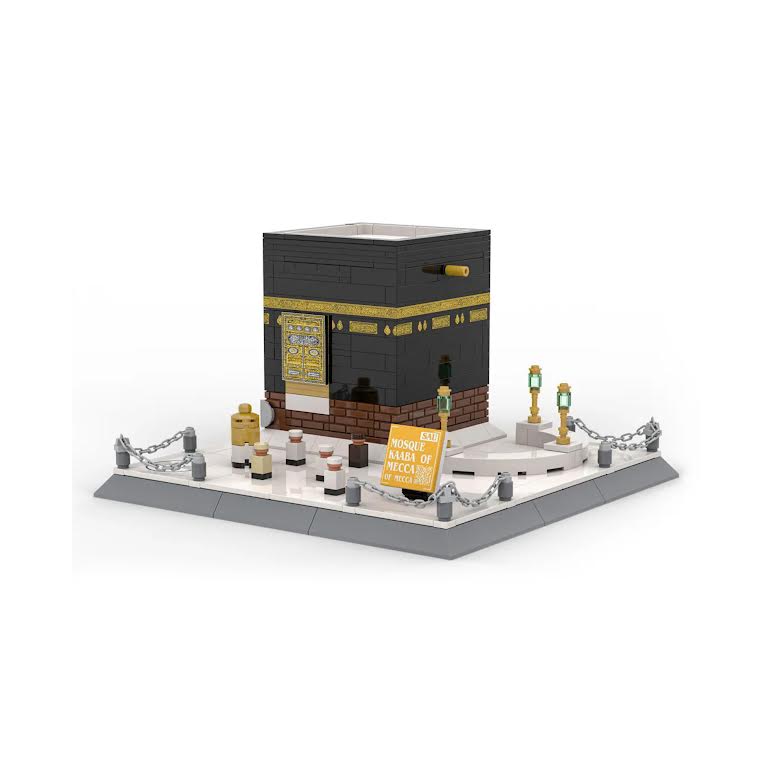 Wange Mosque Kaaba of Mecca 446 Piece Building Block Set