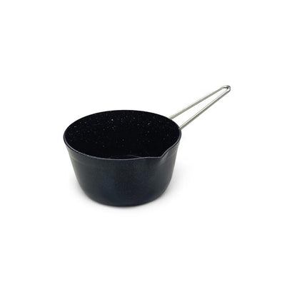 Leydi 14cm Marble Saucepan Black