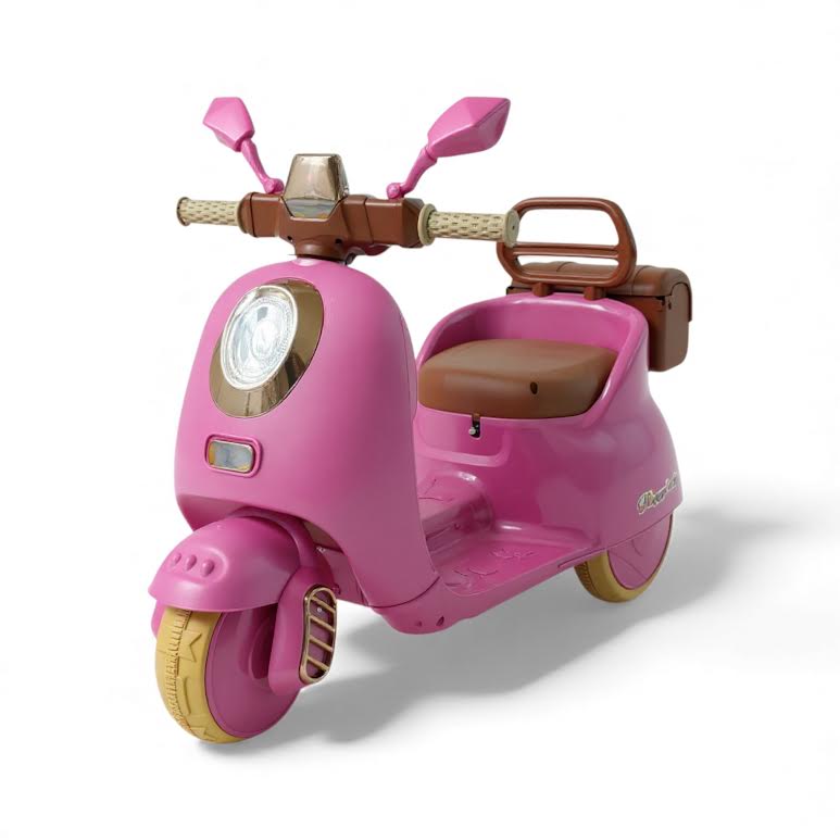 Kids Ride On Scooter Pink