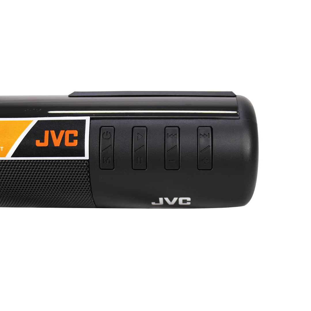 JVC Bluetooth Sound Bar 40cm TH-N120B controls and ports