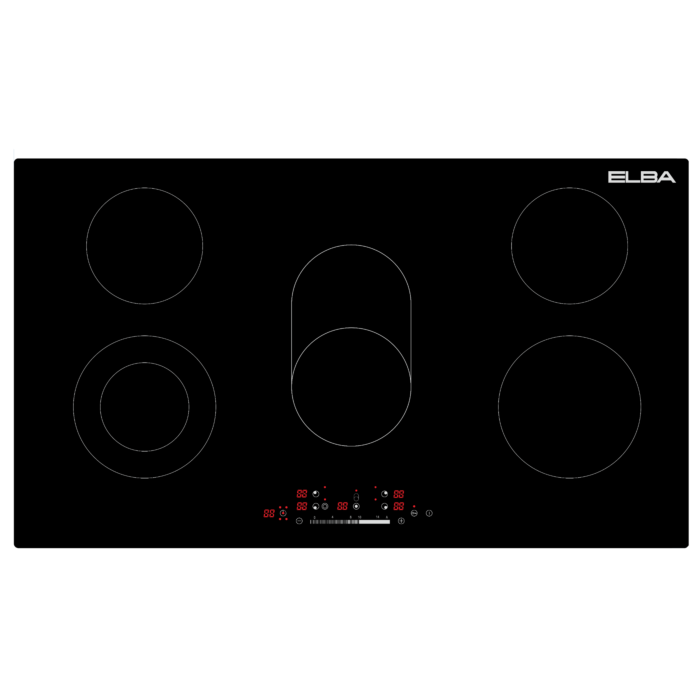 Elba 90cm 5 Ceran Hob - 02/LT5-02