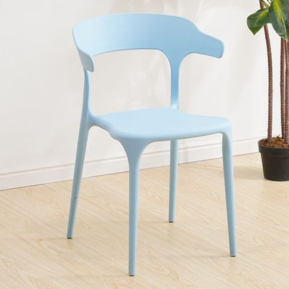 Modern Accent Chair with Armrests - Blue
