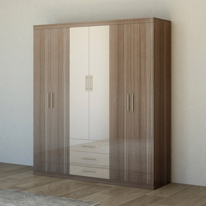 MW99 Modern 6 Door Wardrobe – Available In 2 Colours