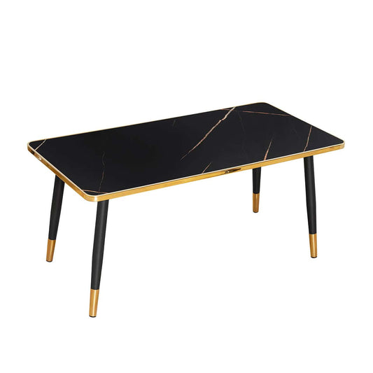 Gold Edge Coffee Table – Available in 2 Colours