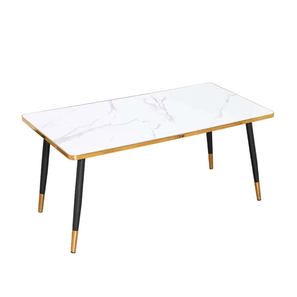 Gold Edge Coffee Table – Available in 2 Colours