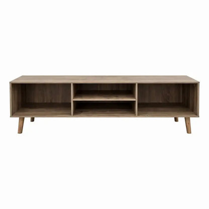 MWPLS456 Sleek Modern Design TV Stand - Greywood front