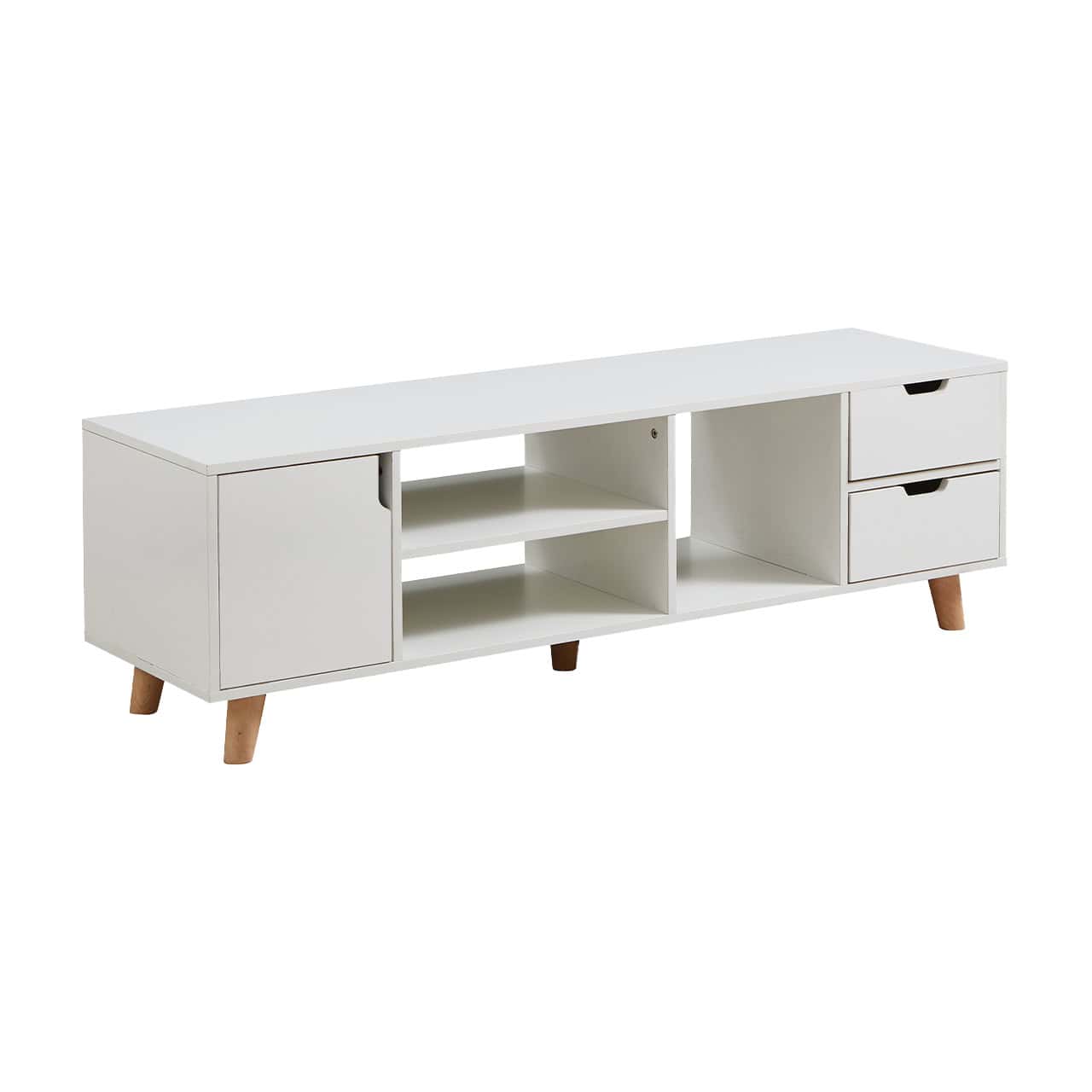 Modern TV Stand – White MWTF011