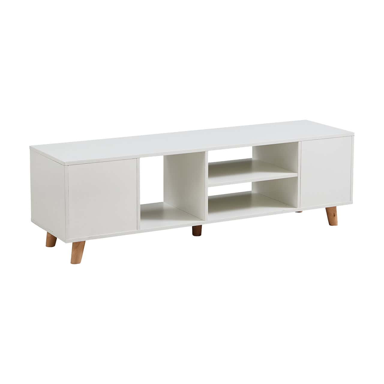 Modern TV Stand – White MWTF011