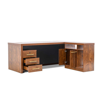 Walnut Desk 1.8m Credenza MWVOLC1800