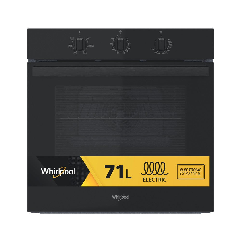 Whirlpool OMR35HR0B 71L Built-In Undercounter Oven