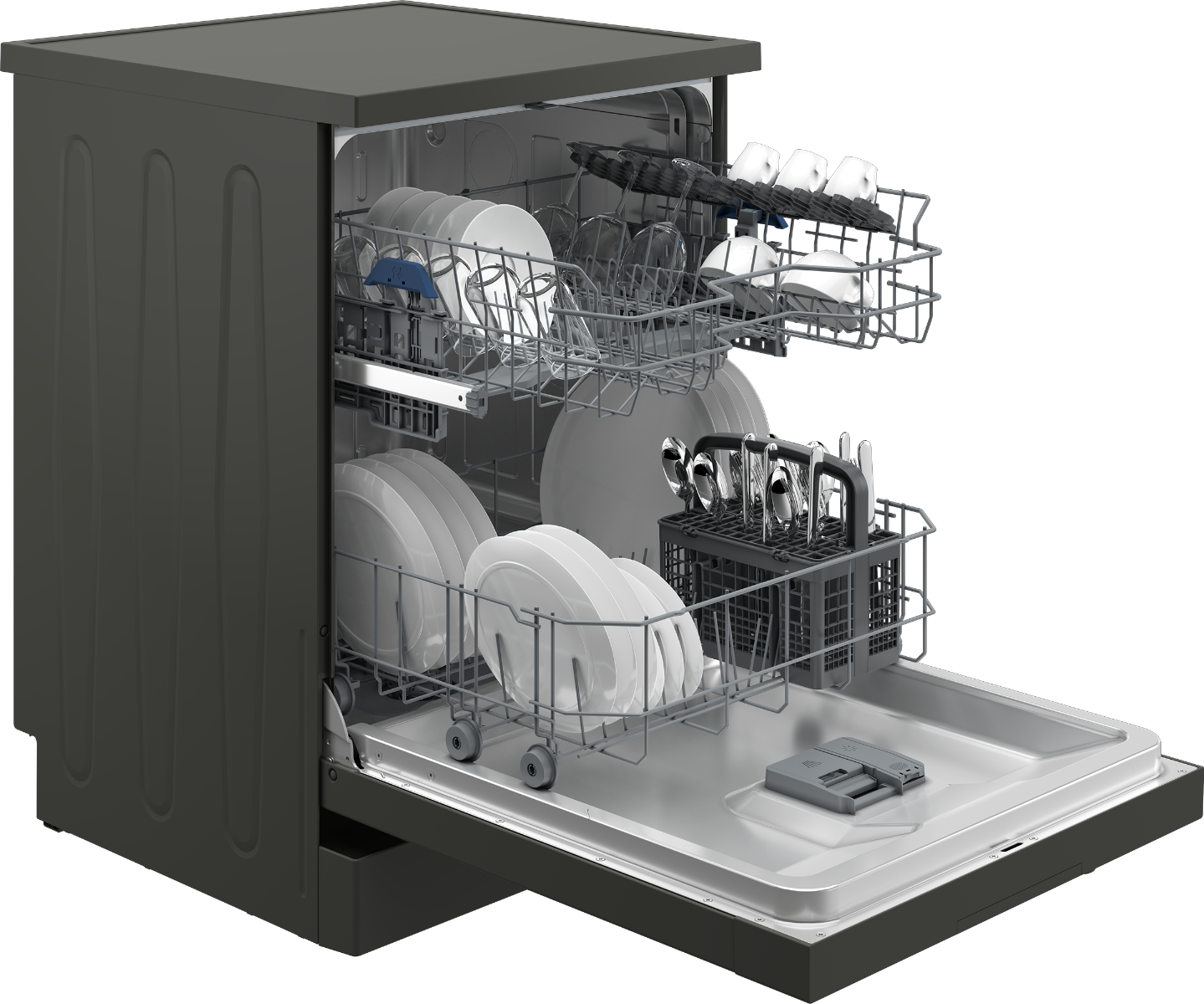 Beko Manhattan Grey 13 Place Settings Dishwasher - BDW202