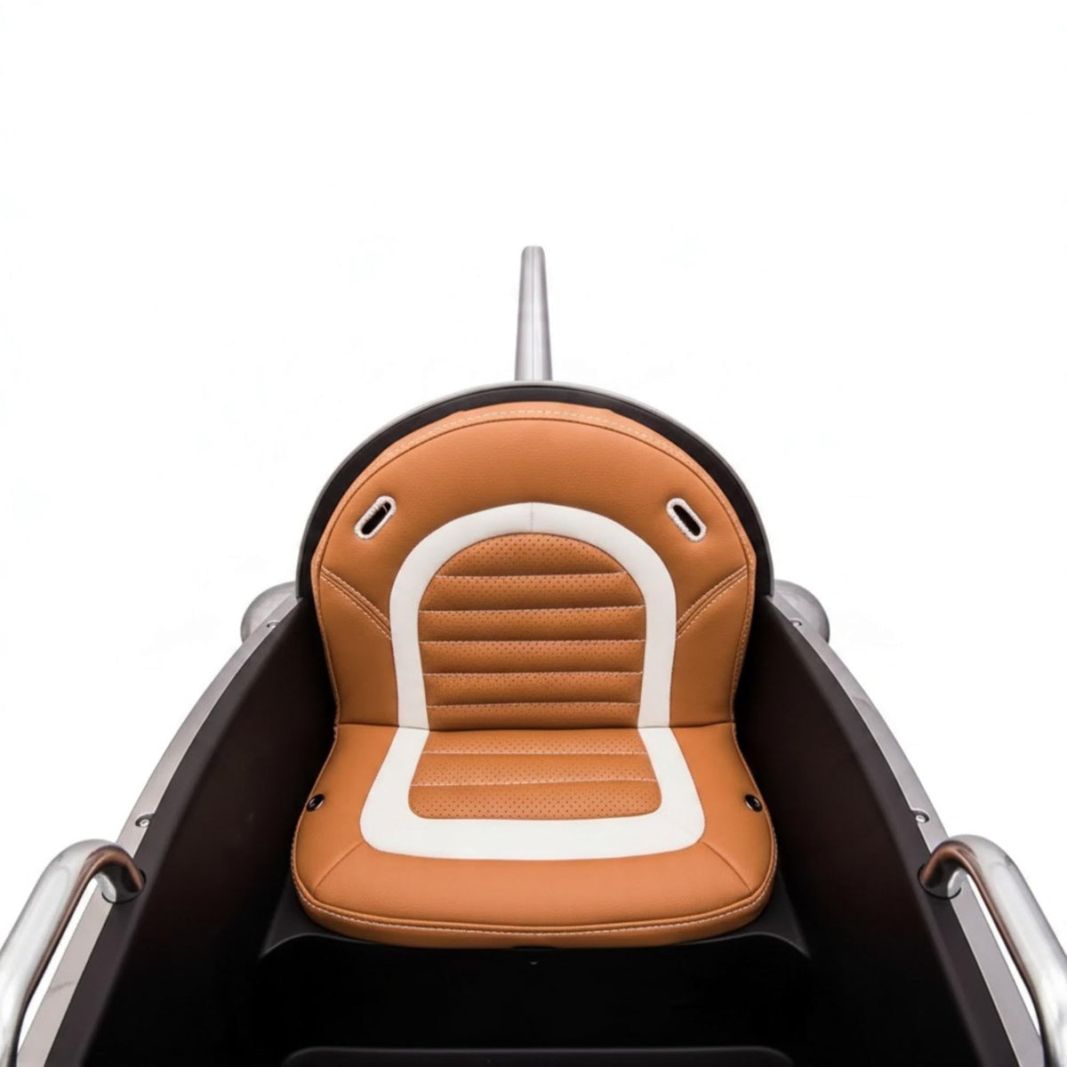 Kids Electric Ride-On Plane Toy - padded seat