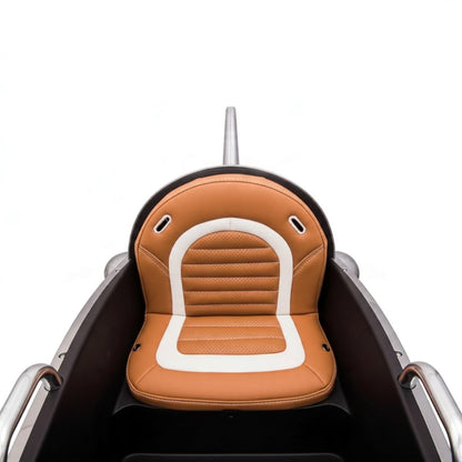 Kids Electric Ride-On Plane Toy - padded seat