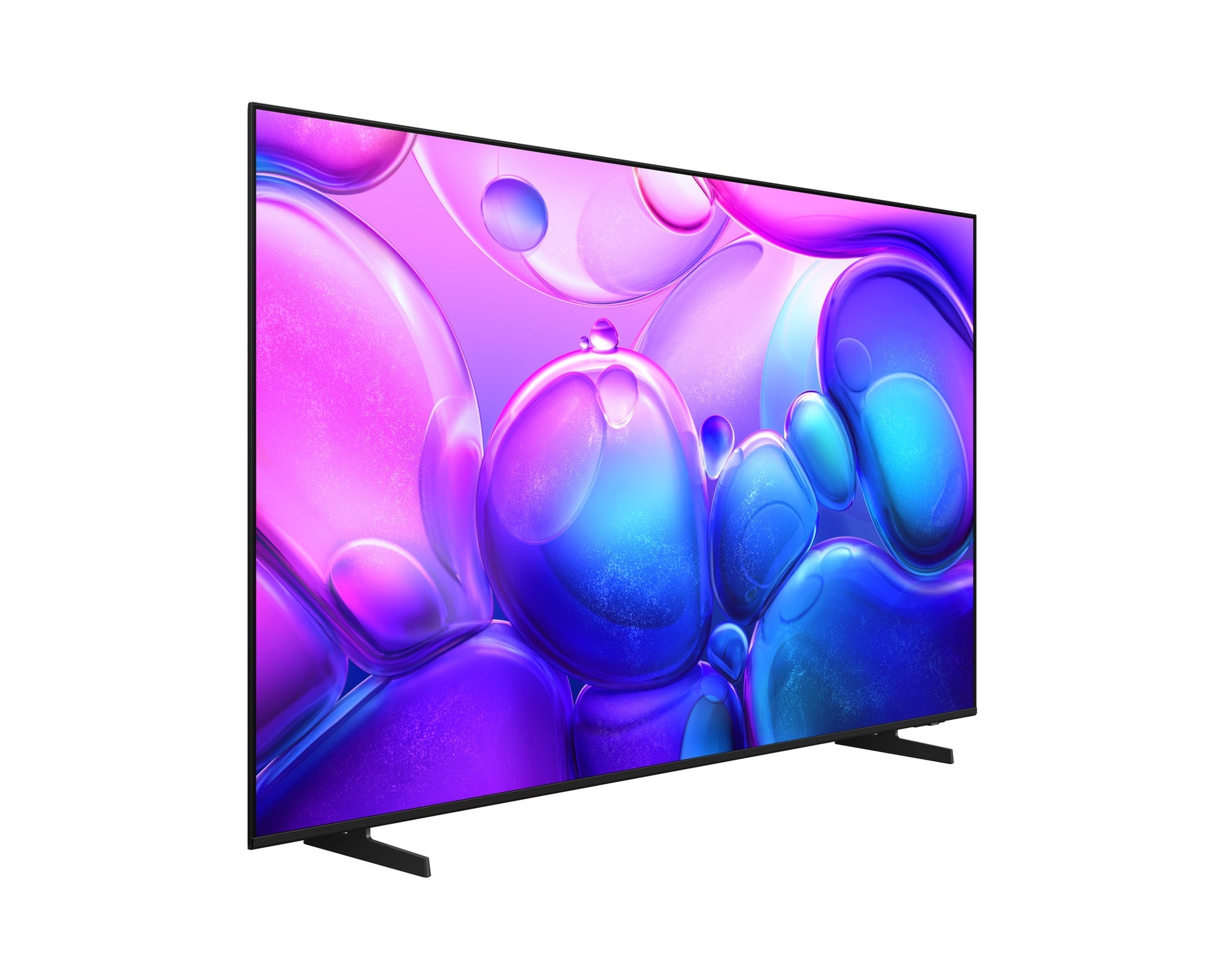 Samsung 65 inch Q6F QLED TV side angle