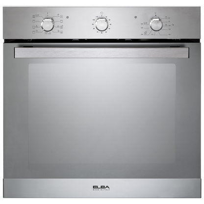 Elba 60cm Electric Oven - Silver