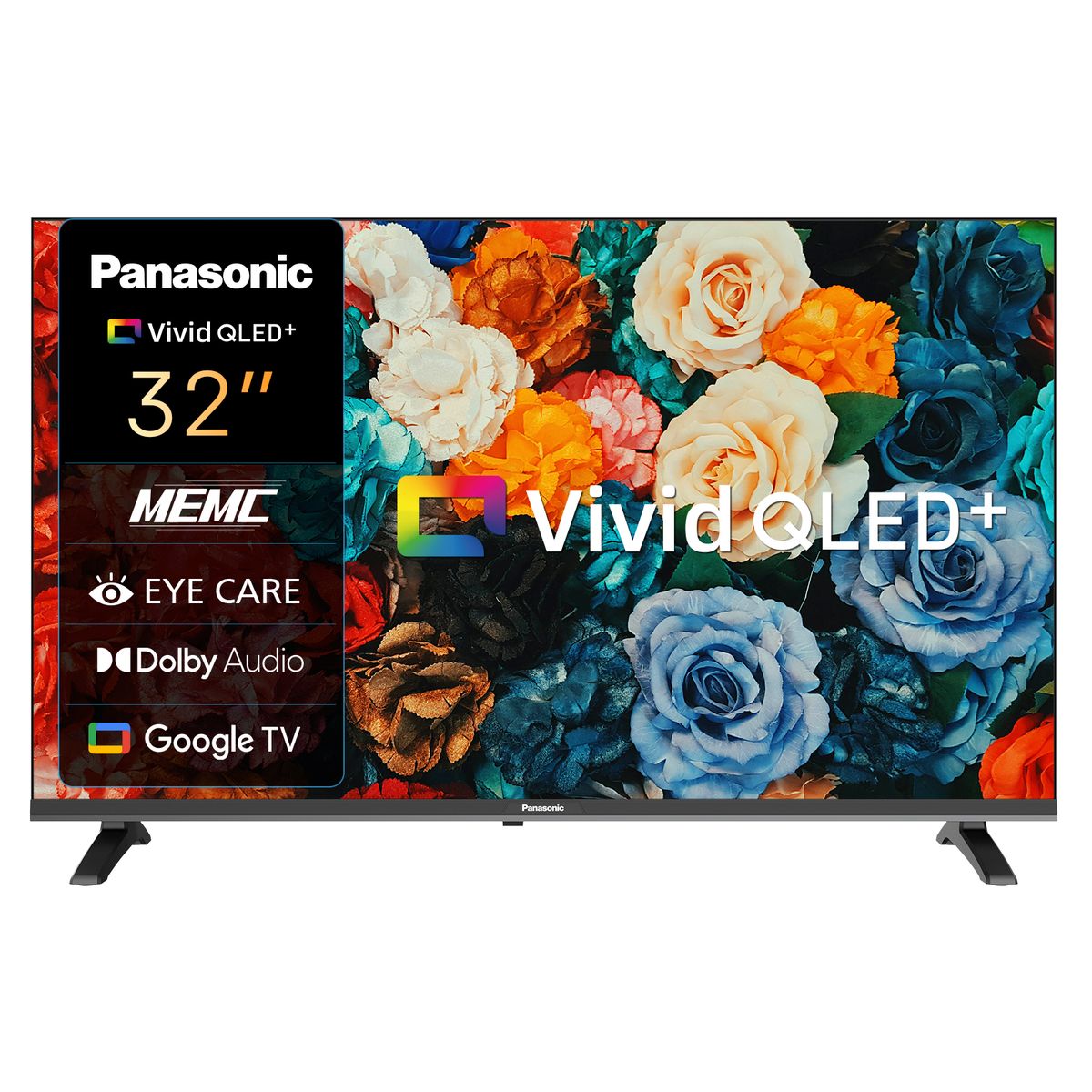 Panasonic 32" S50CGF HD Vivid QLED+ Google Smart TV with Dolby Audio