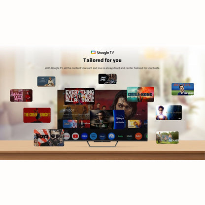 Skyworth 65" Q6620G 4K QLED Google Smart Tv with Google Assistant