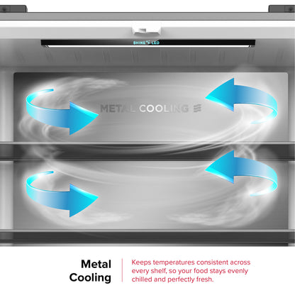 Defy 601L A++ DFF590 Multidoor Side-by-Side Fridge