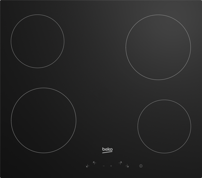 BEKO 60cm Built-In Vitroceramic Hob HIC 64401