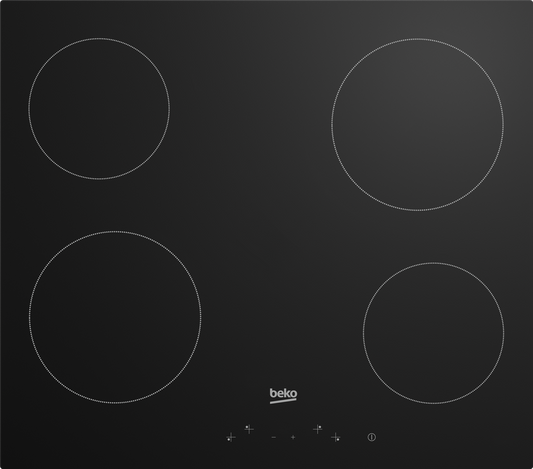 BEKO 60cm Built-In Vitroceramic Hob HIC 64401