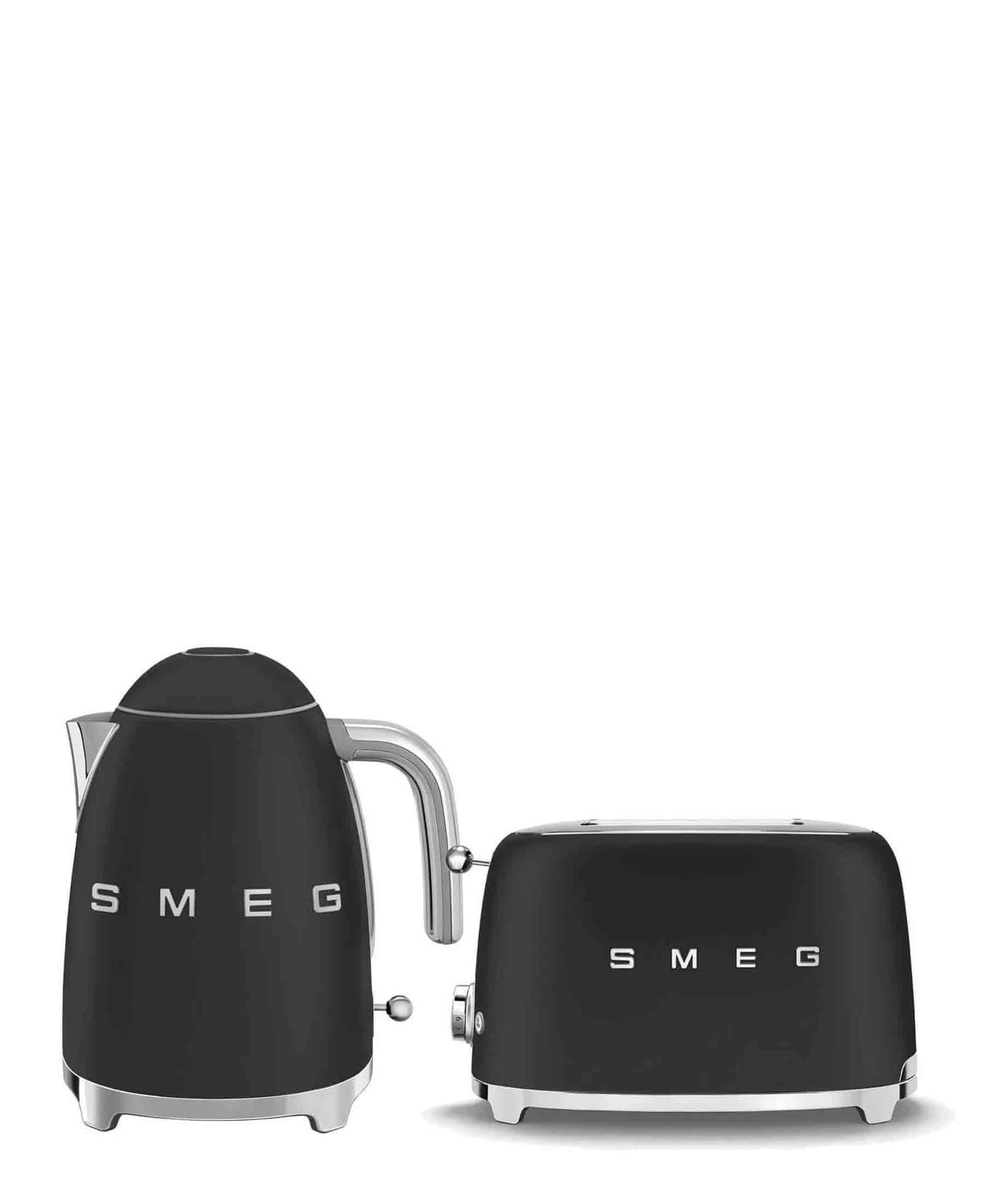 Smeg Retro Matte Combo - Matte Black