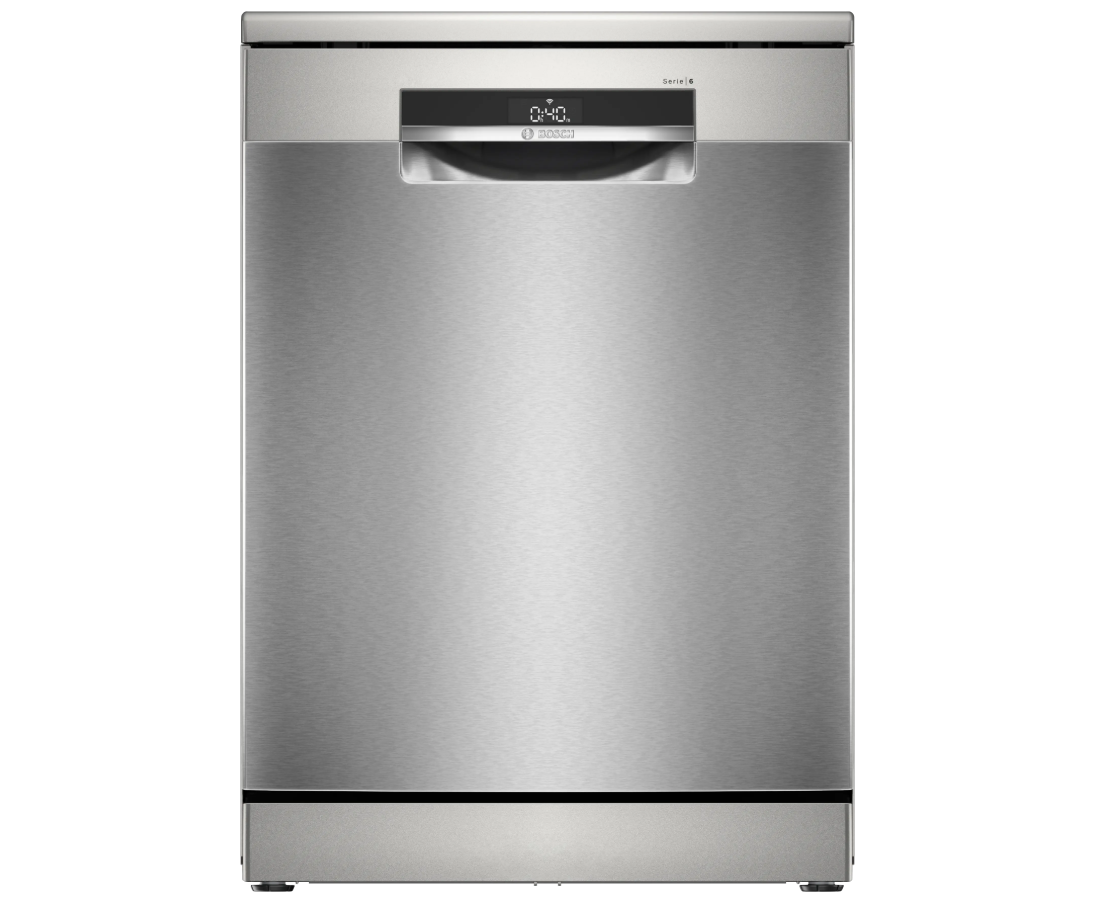 Bosch 14PL Brushed Steel Dishwasher - SMS6EMI11Z