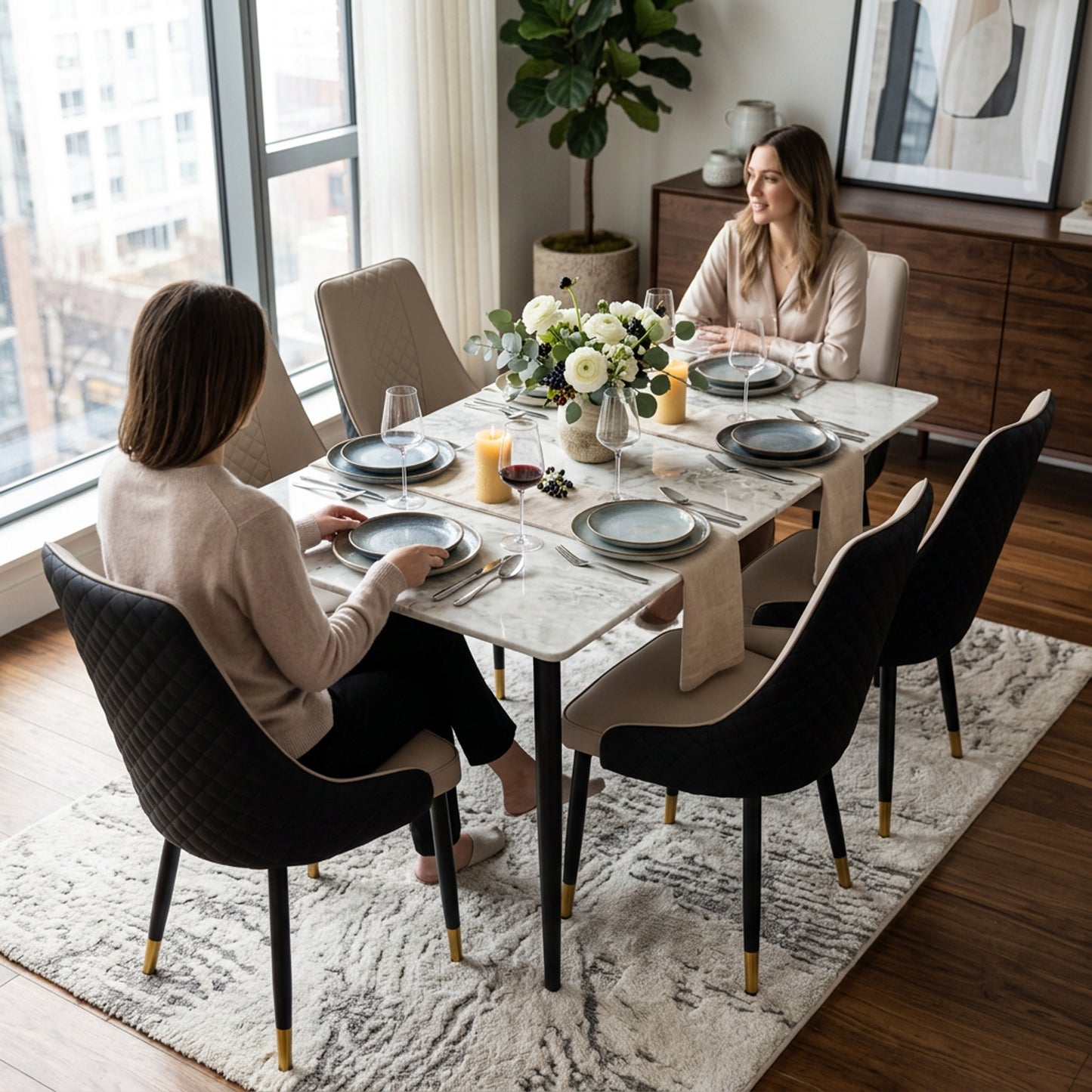 Table and chairs set