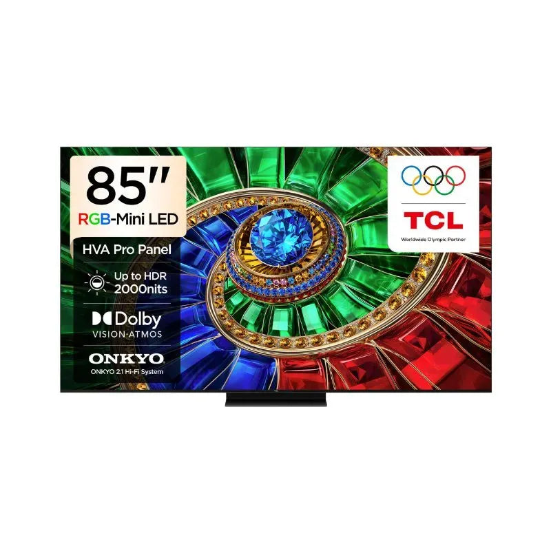 TCL 85" Q7D RGB Mini-LED Google TV 144Hz 85Q7D