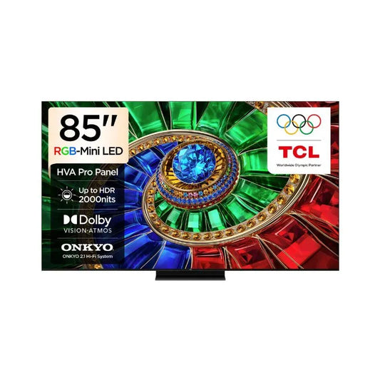 TCL 85" Q7D RGB Mini-LED Google TV 144Hz 85Q7D