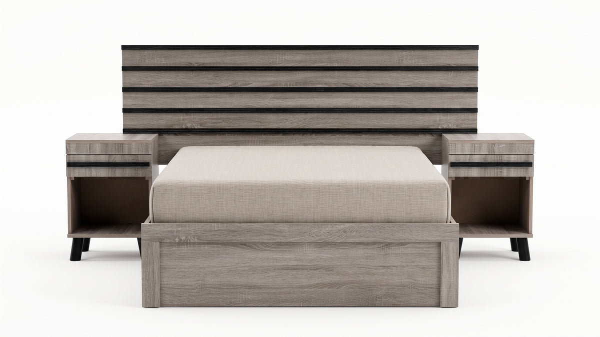 Texas Headboard & Pedestal